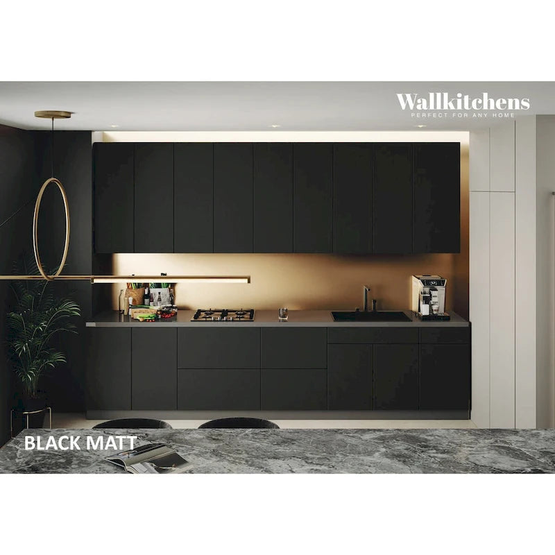 WEP1215-BLK Wall End Panel - 12x15