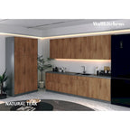 WEP1215-BLK Wall End Panel - 12x15