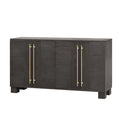 Wood Traditional Style Sideboard