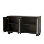 Wood Traditional Style Sideboard