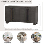 Wood Traditional Style Sideboard