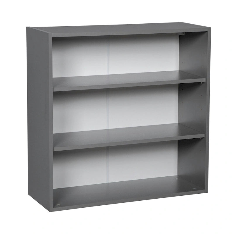 30 x 30 Wall Cabinet-Double Door-Grey - 30 x 30 x 12