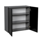 30 x 30 Wall Cabinet-Double Door-Grey - 30 x 30 x 12