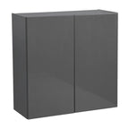 30 x 30 Wall Cabinet-Double Door-Grey - 30 x 30 x 12
