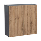 30 x 30 Wall Cabinet-Double Door-Grey - 30 x 30 x 12