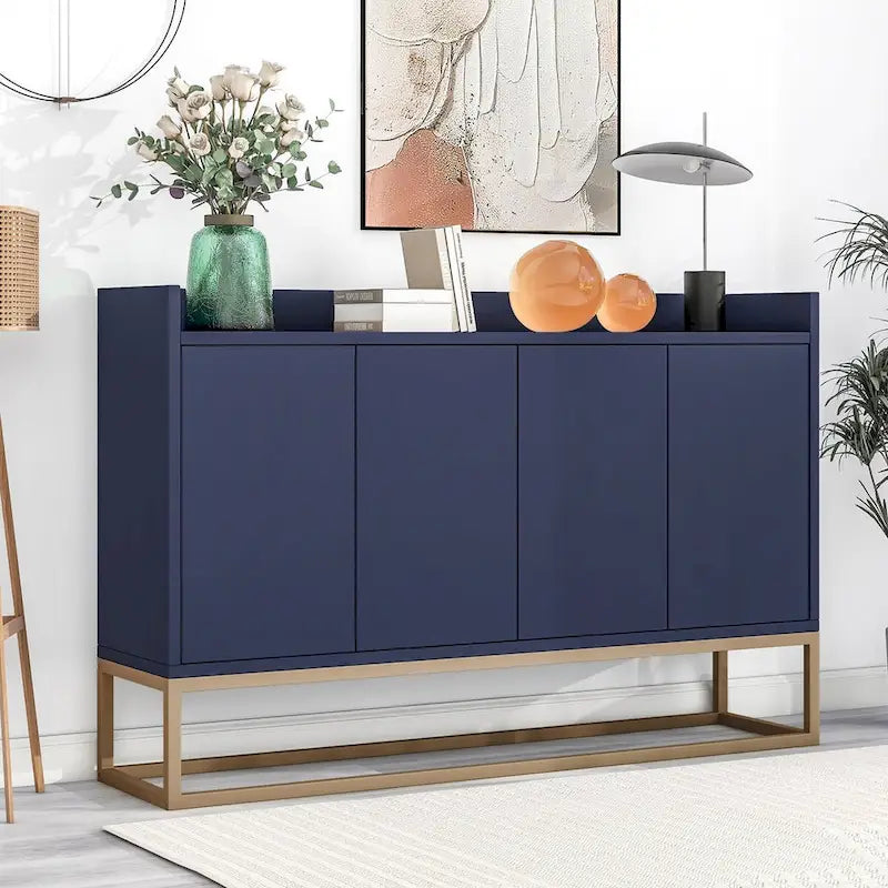 Modern Sideboard Buffet Cabinet with Large Storage Space - N/A