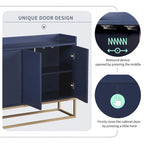 Modern Sideboard Buffet Cabinet with Large Storage Space - N/A