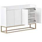 Modern Sideboard Buffet Cabinet with Large Storage Space - N/A