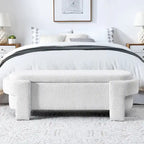 Upholstered Bench with Large Storage Space
