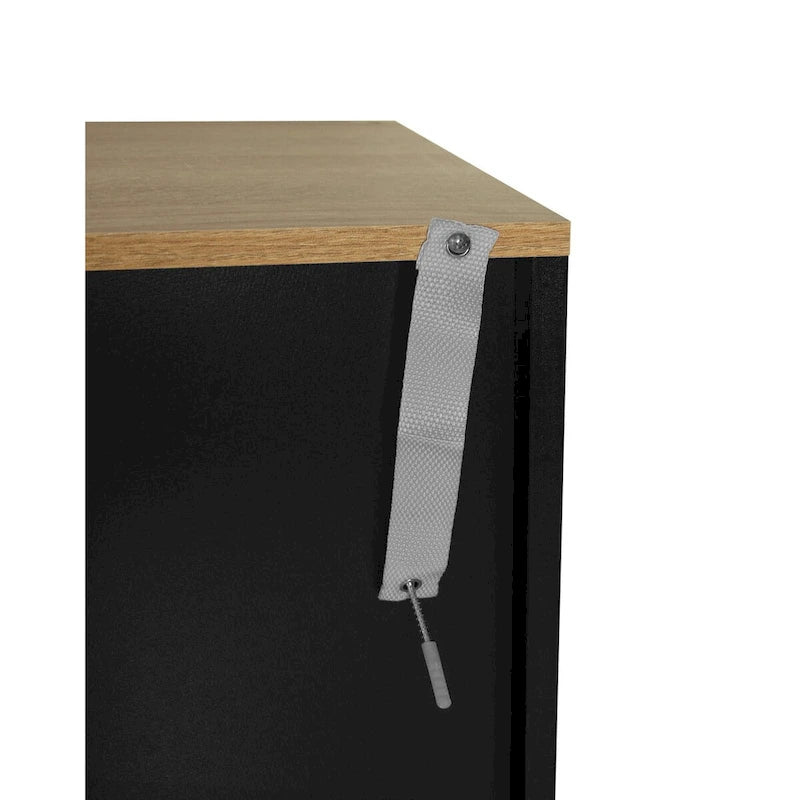 3 Metal Door Shoe Rack Freestanding Shoe Storage Cabinet