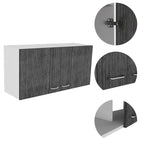 Napoles Wall Cabinet, Two Shelves, Double Door