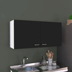 Napoles Wall Cabinet, Two Shelves, Double Door