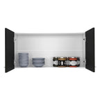 Napoles Wall Cabinet, Two Shelves, Double Door