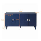4-Door Storage Cabinet with MDF