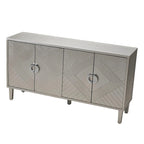 4-Door Storage Cabinet with MDF