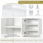 Modern Sideboard Elegant Buffet Cabinet