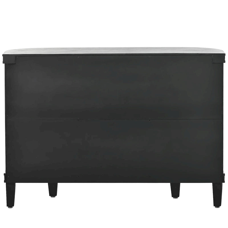 33.50 in. H Storage Cabinet with Antique Pattern Doors