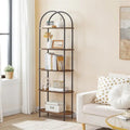 5 Tier Open Bookshelf