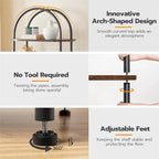 5 Tier Open Bookshelf