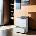 Lateral File Cabinet 3 Drawer,with Lock,Lockable File Cabinet