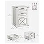 File Cabinet - 15.7D x 17.7W x 27H