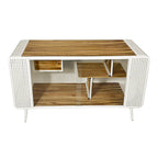 55.12 Spacious Cat House with Tempered Glass