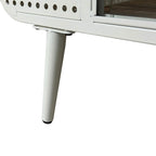 55.12 Spacious Cat House with Tempered Glass