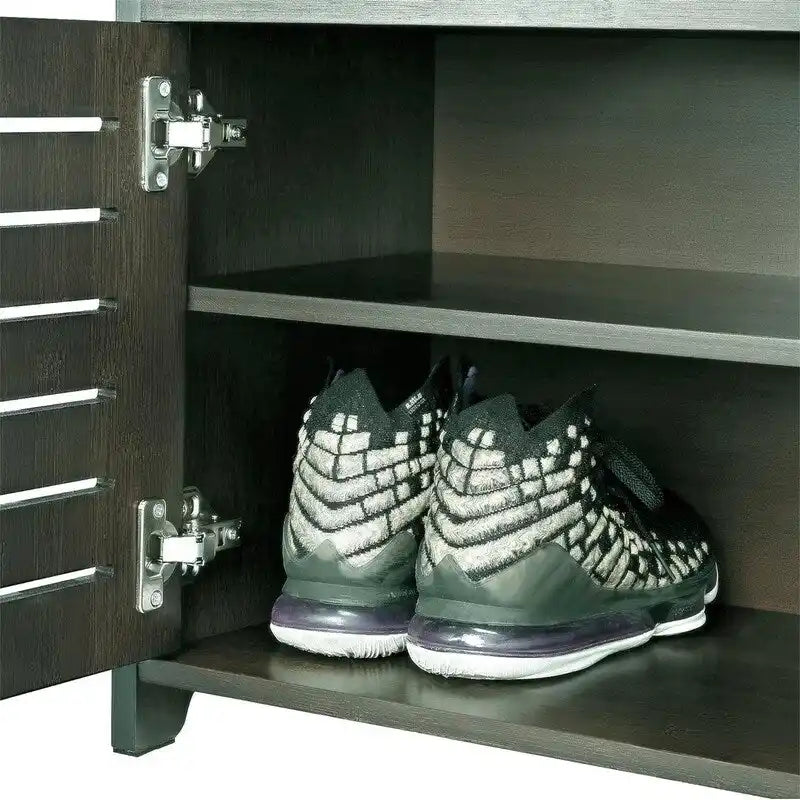 Shoe Storage Bench Shoe Cabinet - 13.7D x 39.4W x 19.9H