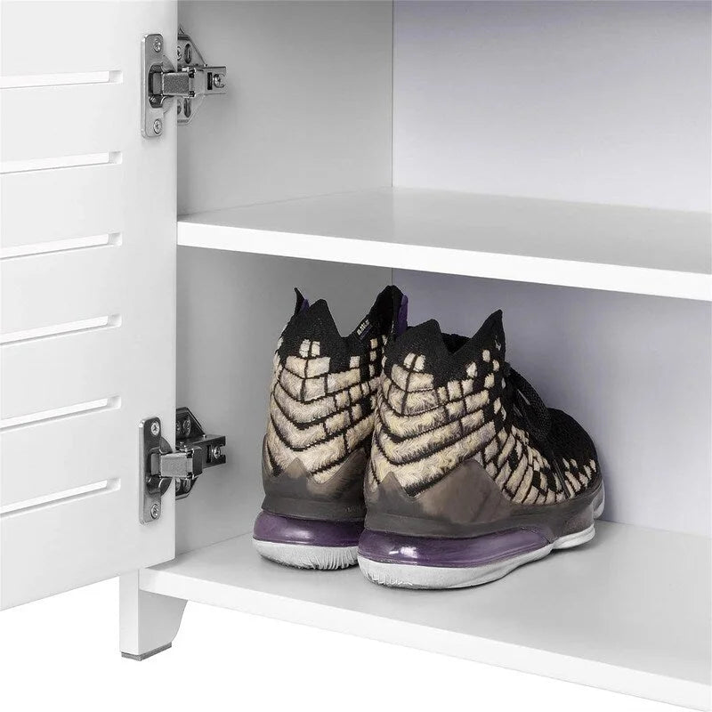 Shoe Storage Bench Shoe Cabinet - 13.7D x 39.4W x 19.9H