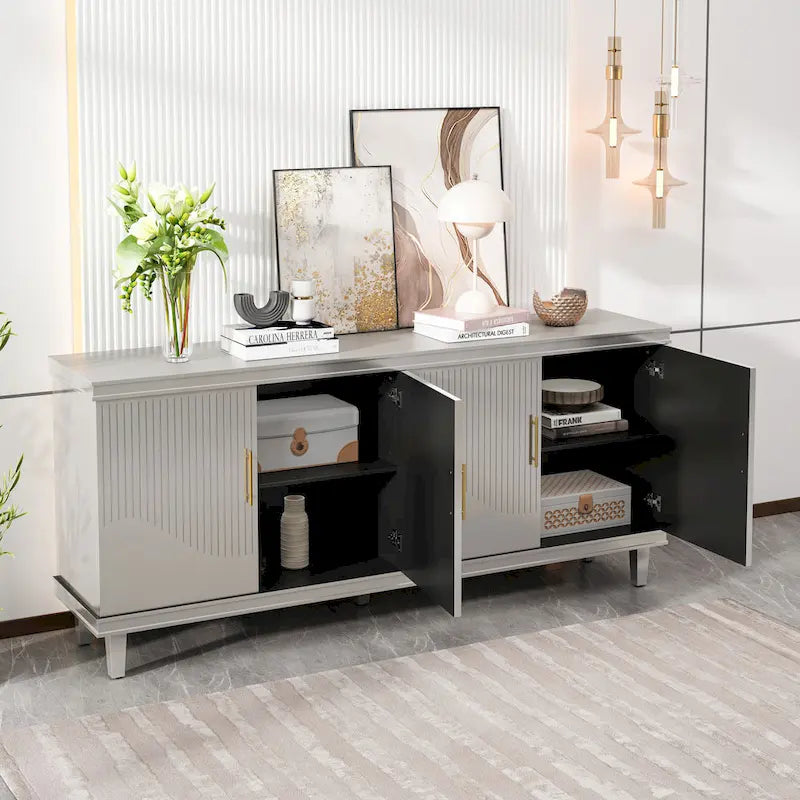 70.07Large Size 4-Door Cabinet