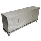 70.07Large Size 4-Door Cabinet, Same as Living Room, Kitchen, Bedroom, Hallway (Champagne)
