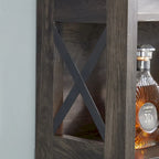 MM Farmhouse Bar Cabinet