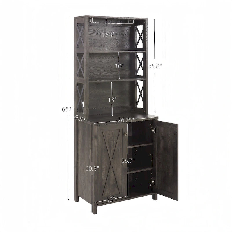 MM Farmhouse Bar Cabinet