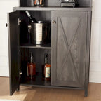MM Farmhouse Bar Cabinet
