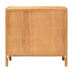 Radenza Bohemian Light Honey Rattan 3-Drawer Storage Cabinet