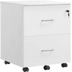 2-Drawer File Cabinet - 16.9D x 17.5W x 28.3H