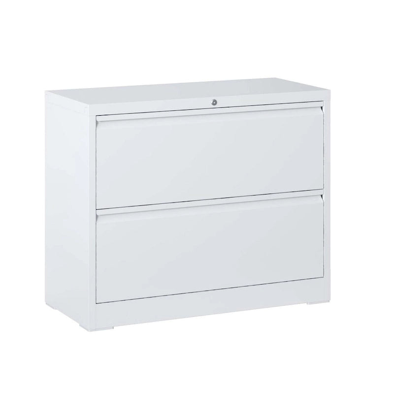 Lateral File Cabinet 2 Drawer,Filing Cabinet with Lock, Lockable File Cabinet for Home Office