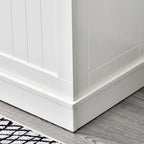 38 3-In-1 Entryway Hall Tree with Storage Bench, Coat Rack with Four Hooks and Shoe Storage, White