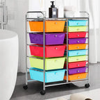 15 Drawer Storage Drawer Cart - 14.5D x 25W x 34.5H
