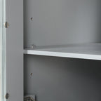 Bathroom Vanity Cabinet with Two Drawers and Door