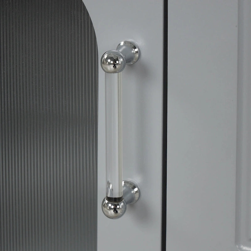 Bathroom Vanity Cabinet with Two Drawers and Door