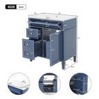 Bathroom Vanity with Top Sink and a Tip-out Drawer