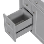 Bathroom Vanity with Top Sink and a Tip-out Drawer