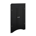 sideboard cabinet,corner cabinet,Bathroom Floor Corner Cabinet with Doors and Shelves, Kitchen, Living Room