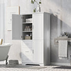 Bathroom Cabinet with Doors - N/A