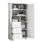 Bathroom Cabinet with Doors - N/A