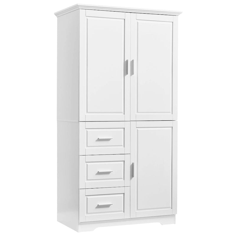 Bathroom Cabinet with Doors - N/A