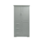 Bathroom Cabinet with Doors - N/A