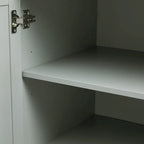 Bathroom Cabinet with Doors - N/A