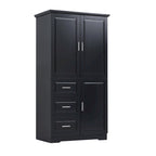 Bathroom Cabinet with Doors - N/A